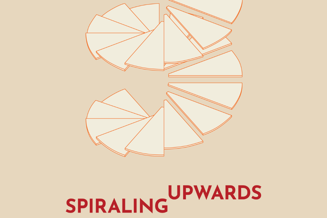 Spiraling Upwards Graphic