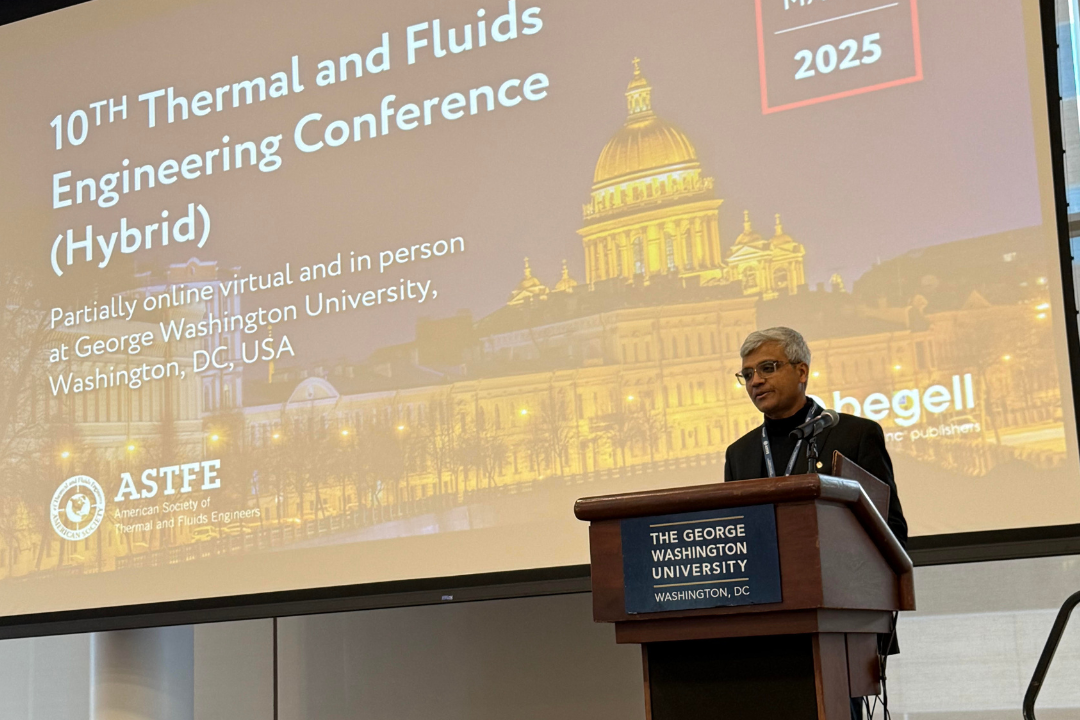 Sarkar giving opening remarks