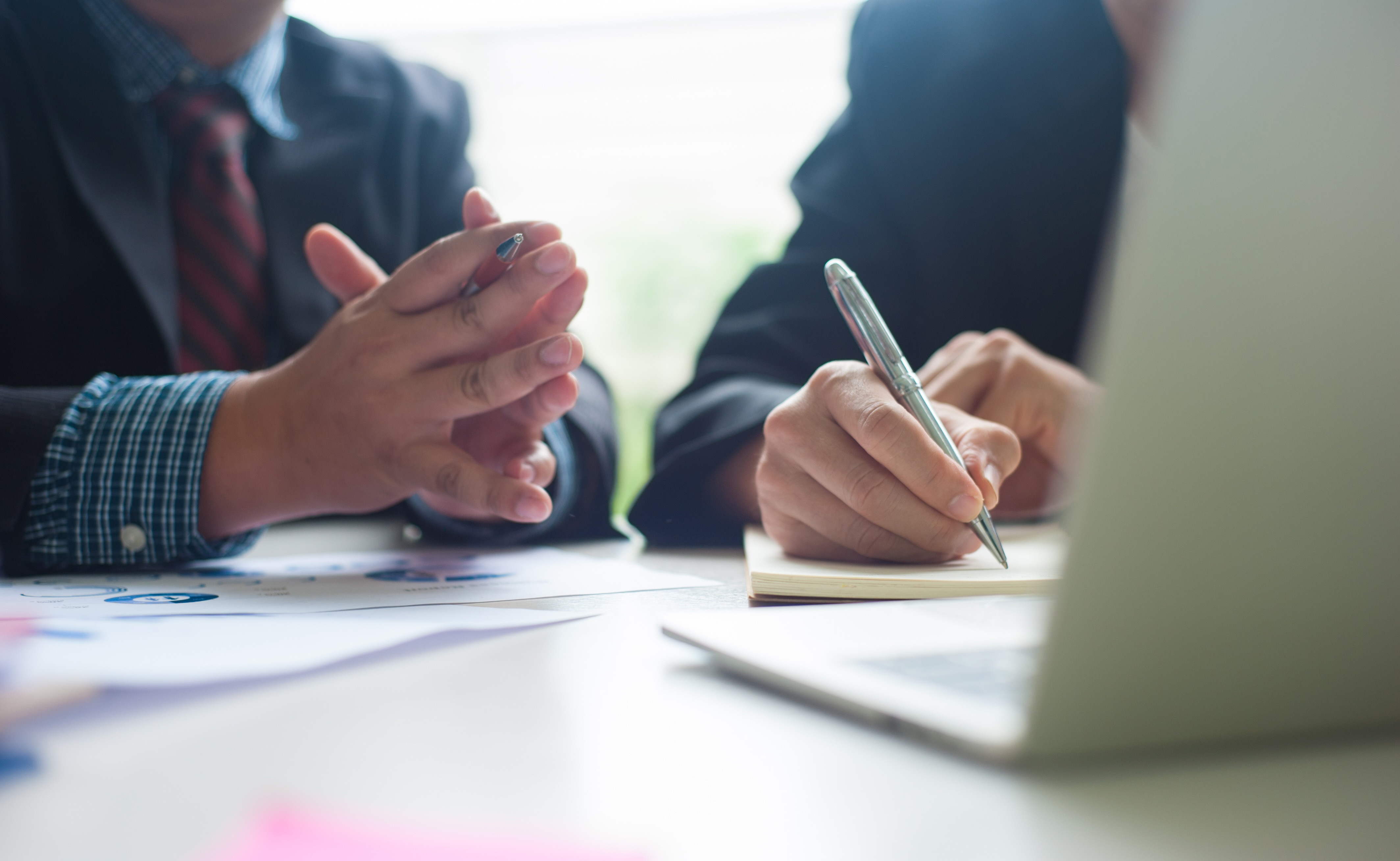 Consultants working together