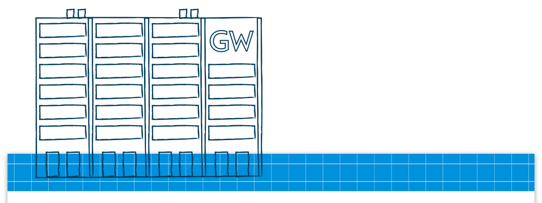 drawing of the science and engineering hall