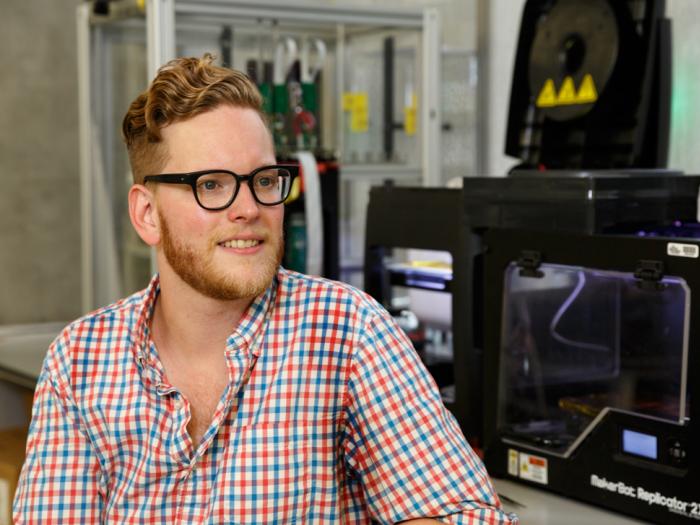 Nanochon CEO and GW alumnus Ben Holmes