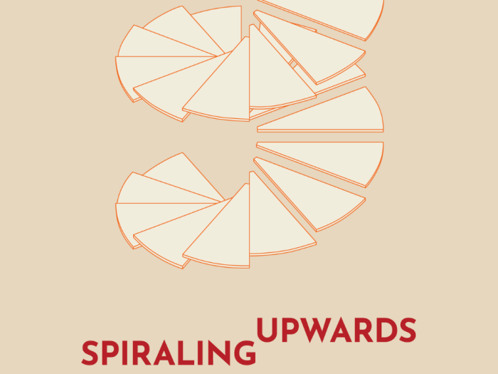 Spiraling Upwards Graphic