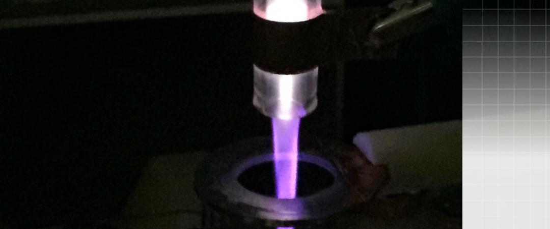 close up of plasma
