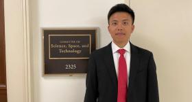 Peng Wei on Capitol Hill