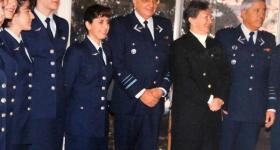 Lorena Barba pictured with Margot Duhalde
